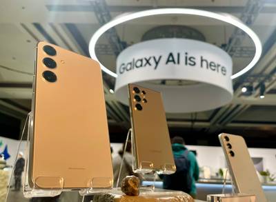 Samsung dévoile de nouveaux smartphones haut de gamme truffés d’intelligence artificielle