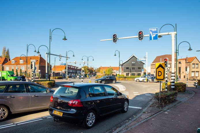 Kruispunt Trommelen.