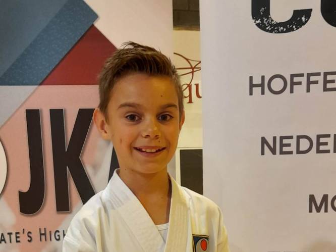 Daylano (11) pakt brons op Belgisch Kampioenschap karate
