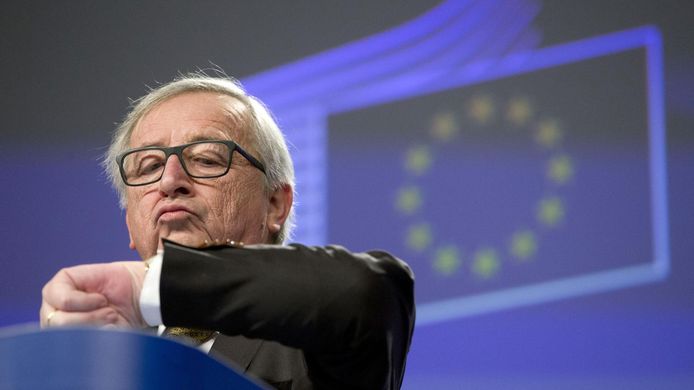 Commissie-voorzitter Jean-Claude Juncker.