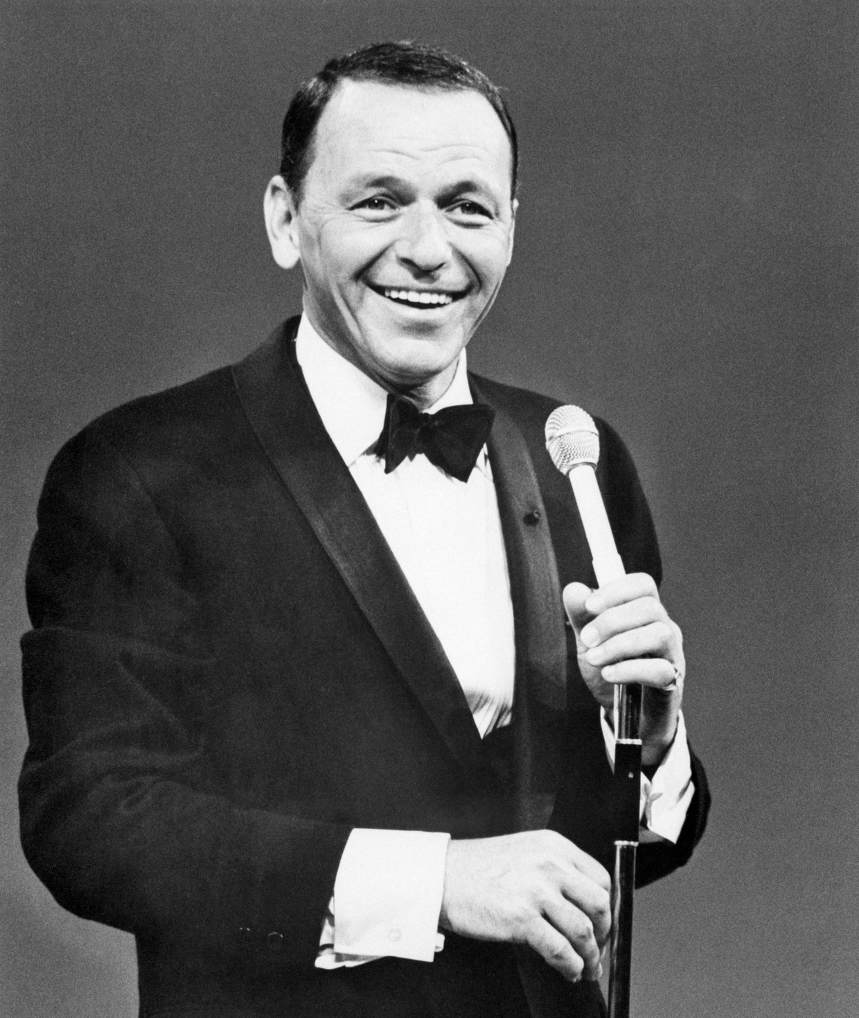 Frank Sinatra in 1966 Beeld Getty 