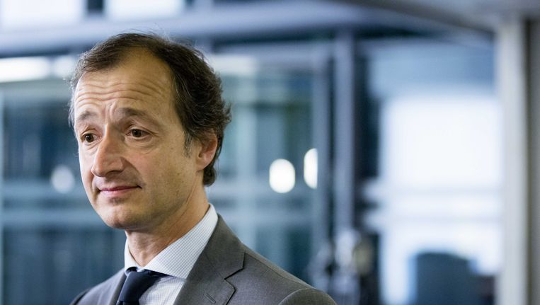 Staatssecretaris Eric Wiebes van Financiën. Beeld anp
