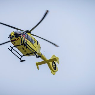 Collision between motorcyclist and fatbike rider, both rushed to hospital