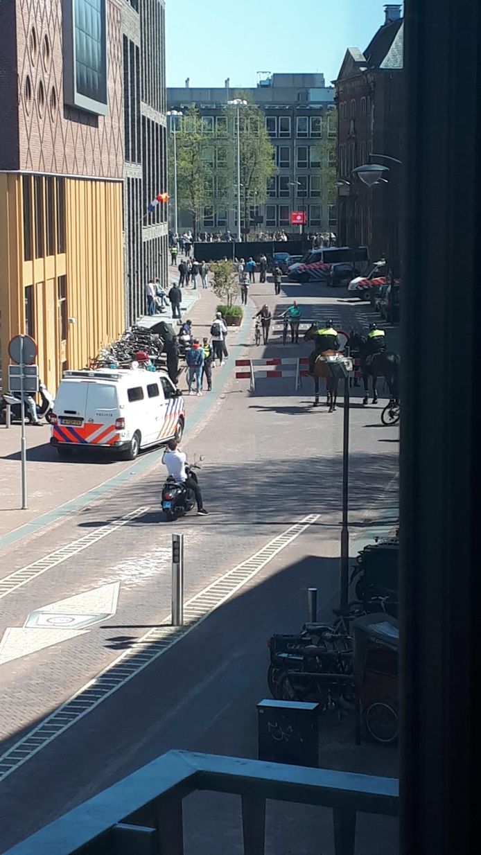 De stad is afgezet.