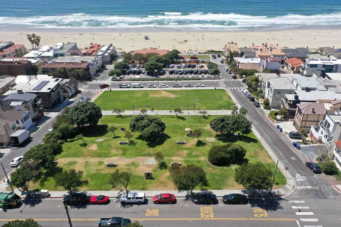 Bruce's Beach in Manhattan Beach.