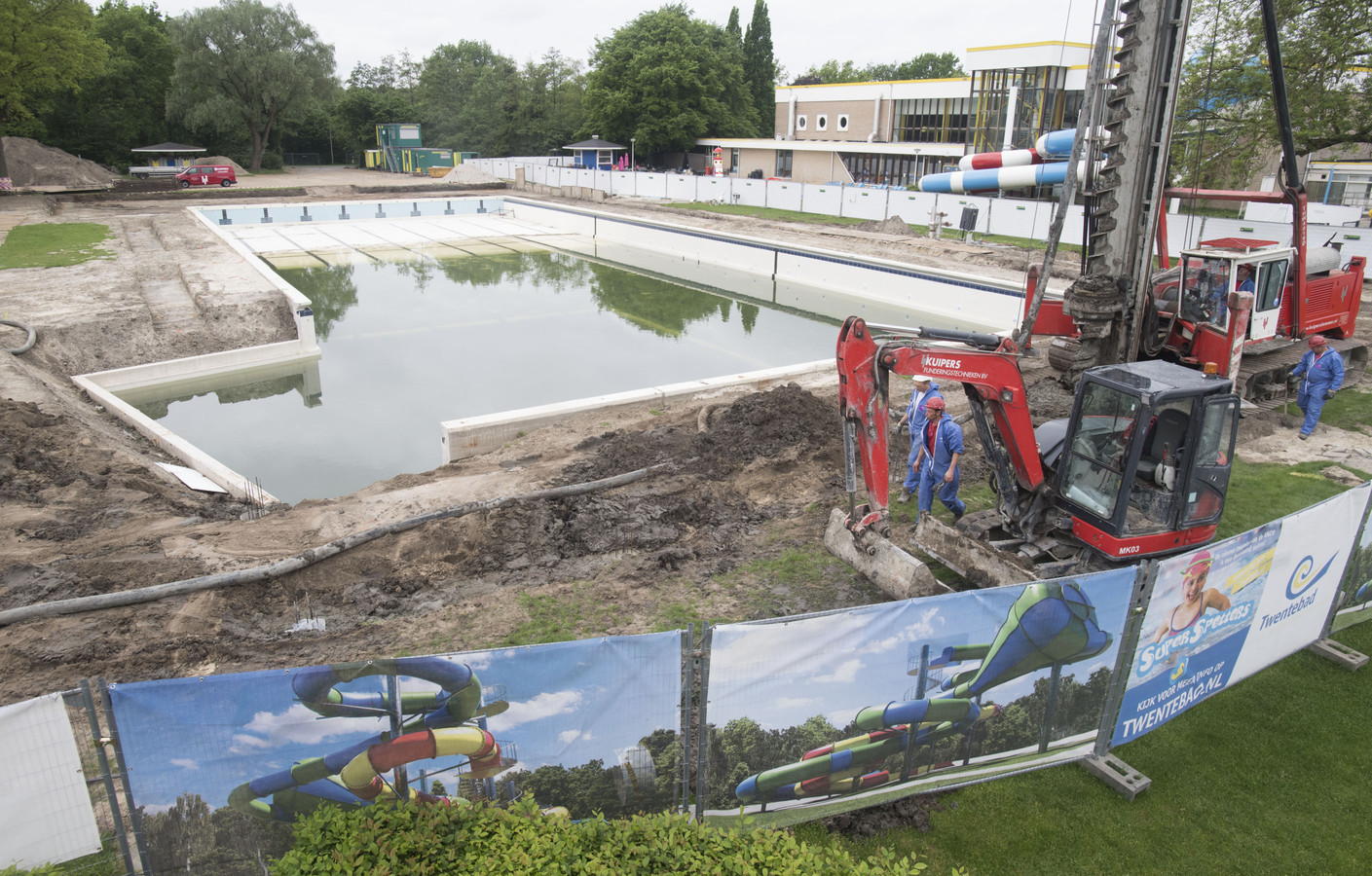 Hengelo krijgt sportbad met olympische afmetingen Foto tubantia.nl