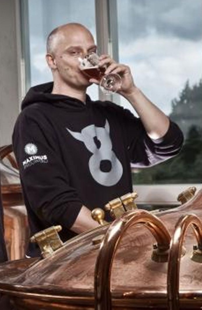 Ewald Visser van brouwerij Maximus.