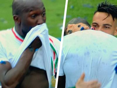 Lukaku laat tranen vrije loop tijdens kampioenenviering: “Ik wilde niet huilen, maar het werd me allemaal eventjes te veel”