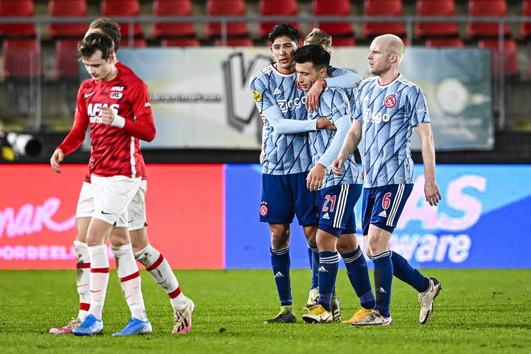 Ajax Ook Met B Ploeg Langs Grillig Az Trouw