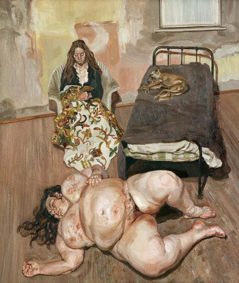 Lucian Freud: 'Evening in the Studio', 1993


 Beeld The Lucian Freud Archive / Bridgeman Images