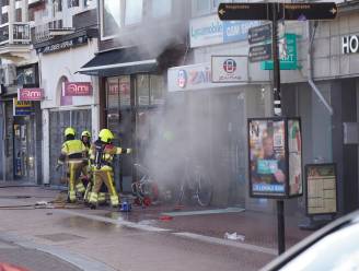 Brand in winkelpand in het centrum van Nijmegen