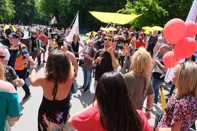 Manifestation européenne pour la liberté, soutien à Jürgen Conings, “La Boum 3”: samedi animé au Bois de la Cambre