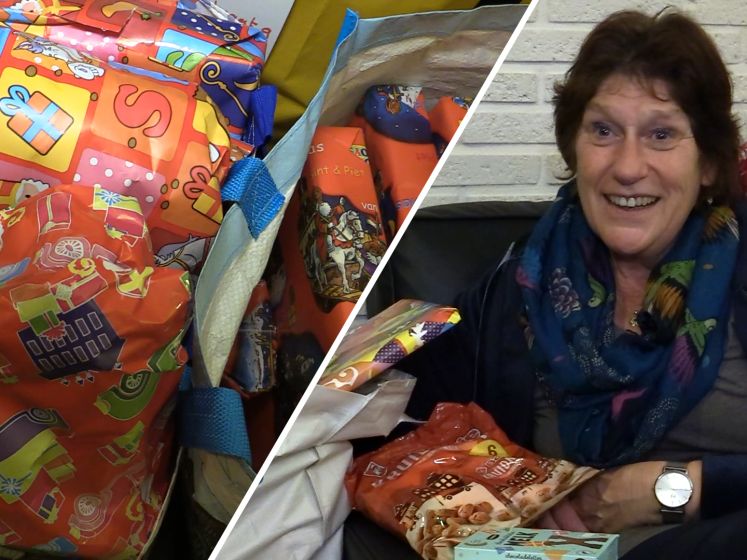 Wilma maakt 124 kinderen blij met sinterklaascadeautjes: 'Veel werk, maar zó leuk'