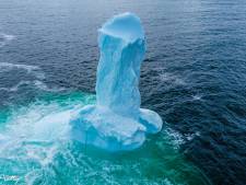 Un photographe tombe sur un iceberg à la forme particulière
