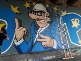 Graffitikunstenaars eren Joost Klein met werk in Leeuwarden