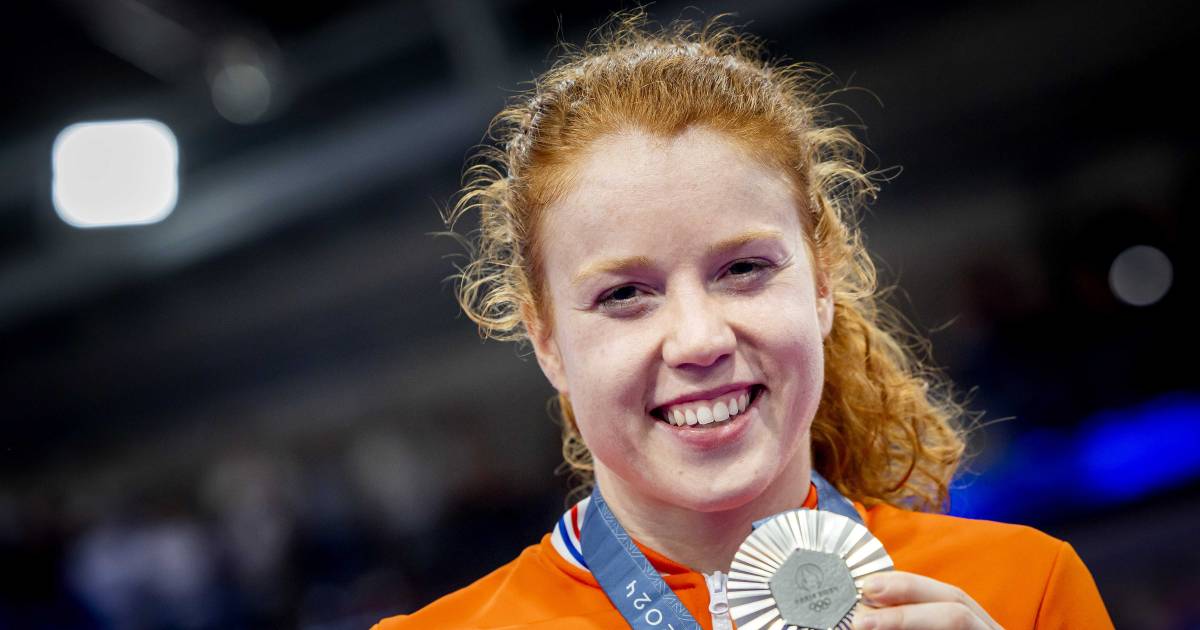 ‘Hetty Raketty’ kampte met zware eetstoornis, nu heeft ze olympisch zilver: ‘Het duurt heel lang voo