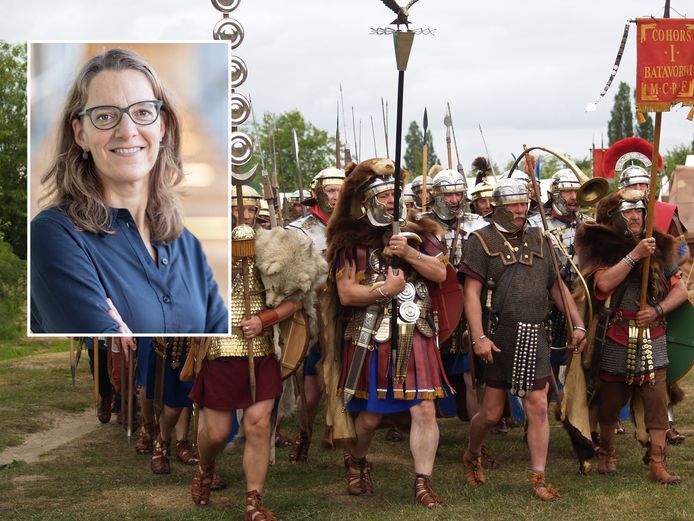 Archeologe Saskia Stevens gaat onderzoek doen naar de limes, de grens van het Romeinse Rijk die dwars door Nederland liep.