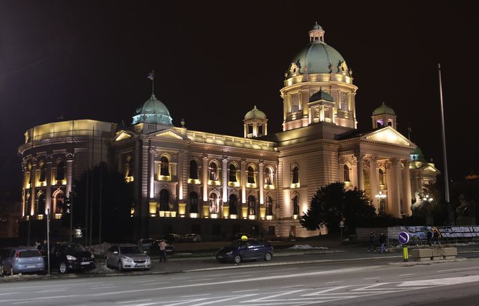 Ook het parlement van Servië doofde de lichten voor 'Earth Hour'