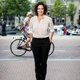 Femke Halsema is burgemeester van Amsterdam: ‘Ik moet het oliemannetje of zo u wilt het olievrouwtje zijn in Eberhards grote schoenen’