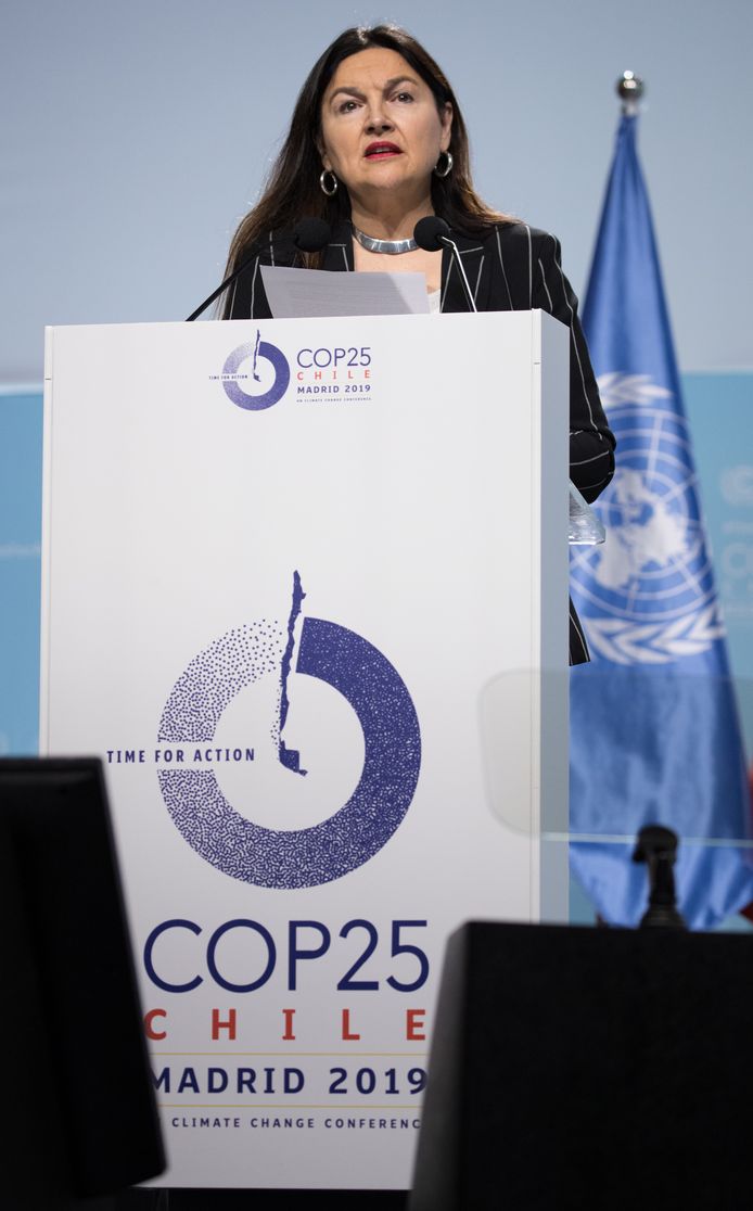 Ook onze minister van Milieu Marie-Christine Marghem gaf vandaag een speech in Madrid.