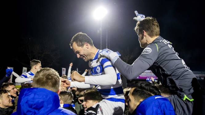 Van beoogd reserve tot bekerheld: Alessandro Damen sprakeloos na ‘bizarrre avond’ bij Spakenburg