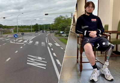 Yanni (19) verloor zijn been na ongeval, maar chauffeur schuift schuld van zich af: “Nooit verontschuldigingen van hem gekregen”