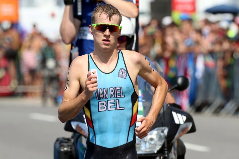 Marten Van Riel (triatlon). Beeld BELGA