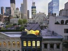 Fenomenaal penthouse op klassiek New Yorks herenhuis gebouwd