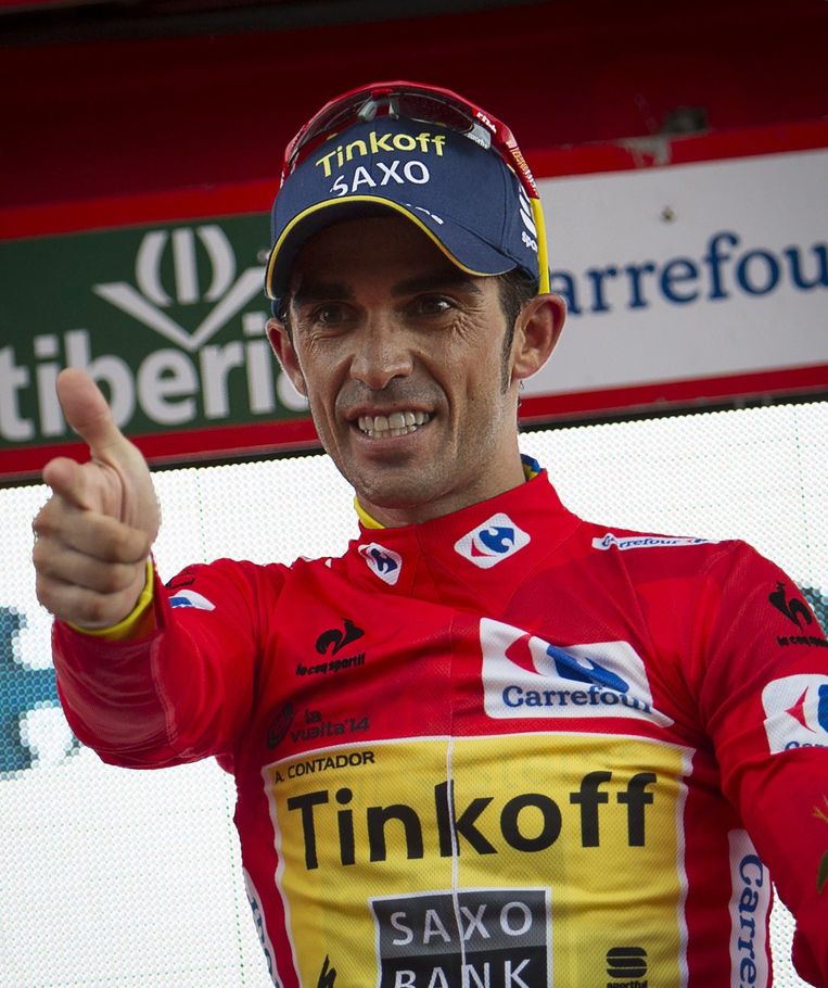 Alberto Contador Beeld anp