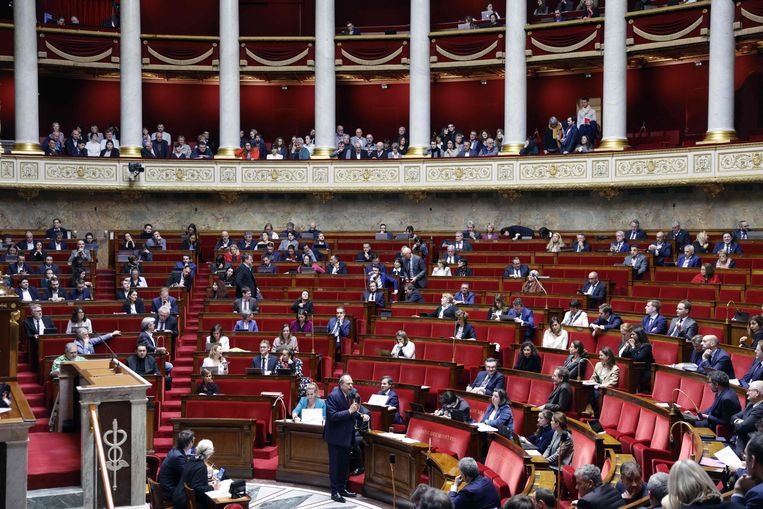 Het Frans parlement. Beeld AFP