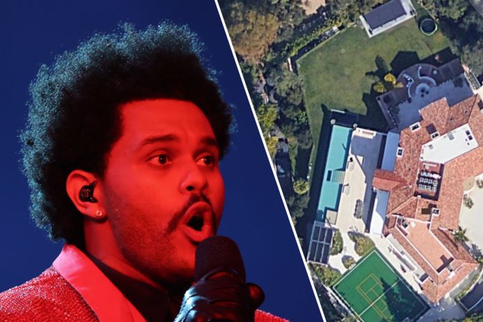 The Weeknd is content met zijn nieuwe stulpje in Bel Air.