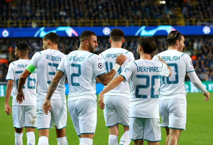 Manchester City won dinsdagavond met 1-5 bij Club Brugge.