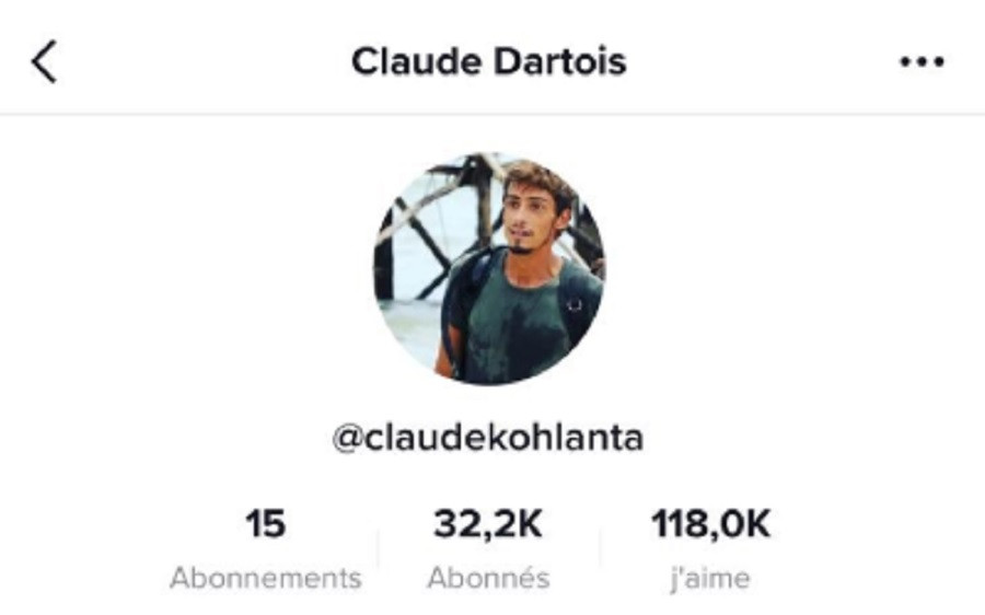 Idée De Nom D'utilisateur Tik Tok Claude de Koh Lanta fait supprimer un faux compte Tik Tok à son nom