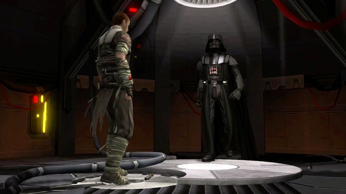 In 'The Force Unleashed' speel je Starkiller, de geheime leerling van Darth Vader.