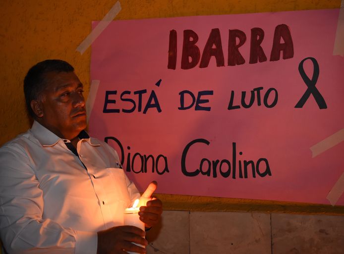 Ibarra, de stad waar de moord plaatsvond, rouwt om Diana Ramirez.