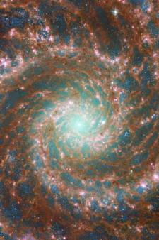 Le télescope James Webb dévoile de somptueuses images de la “galaxie du Fantôme”
