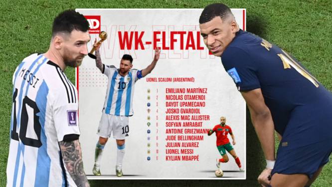 Het elftal van het WK 2022: Toptalenten, ‘usual suspects’ en een middenvelder van Marokko uit Huizen