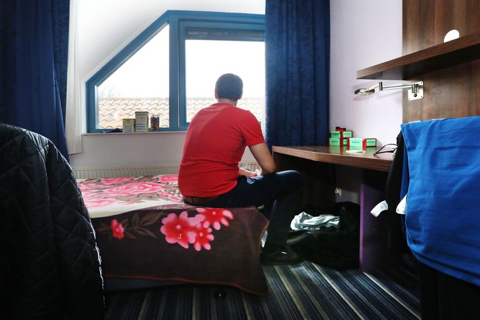 Ter illustratie, een Roemeense man verblijft in Hotel Port of Moerdijk (archieffoto 2019) .
