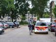 De politie was maandagavond massaal naar de Aldenhof uitgerukt.