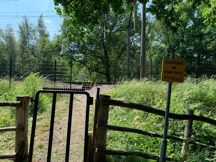 Het Jonkheerpad wordt door ProRail opgeheven