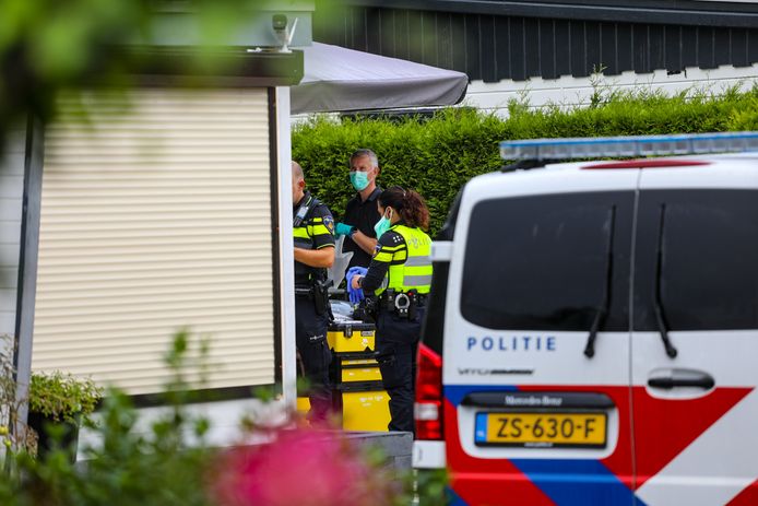 De grote politieactie op de camping in Loenen vond in september plaats.