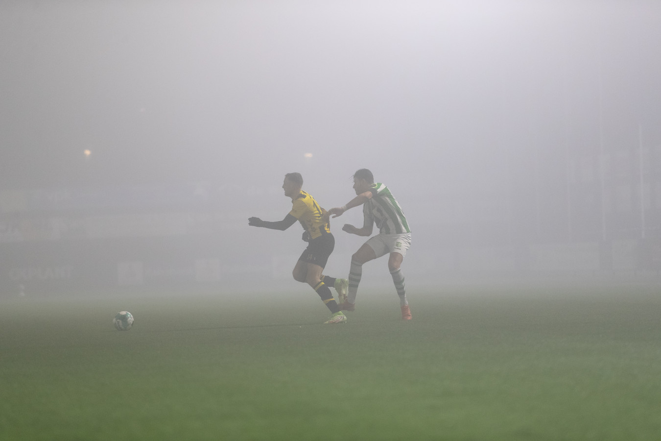 Bij Achilles Veen - DVS '33 viel er na rust weinig meer te zien.