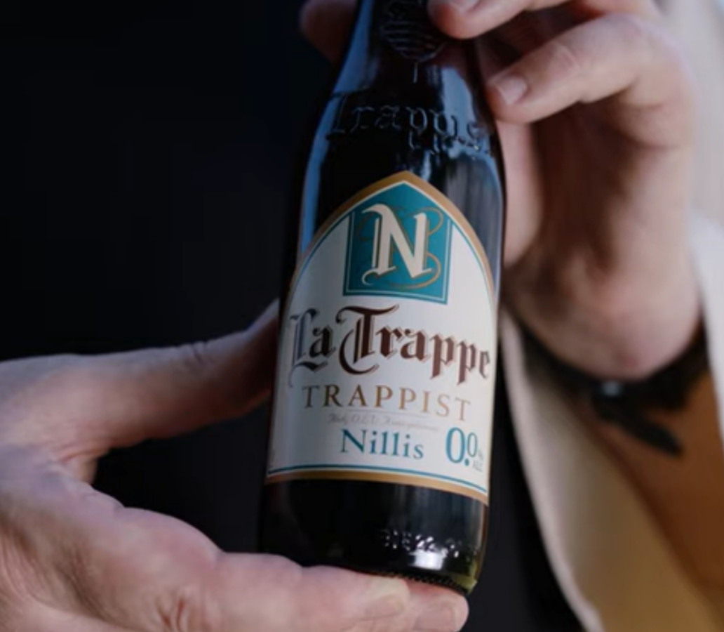 Nillis, la bière trappiste sans alcool de la brasserie de la Trappe.