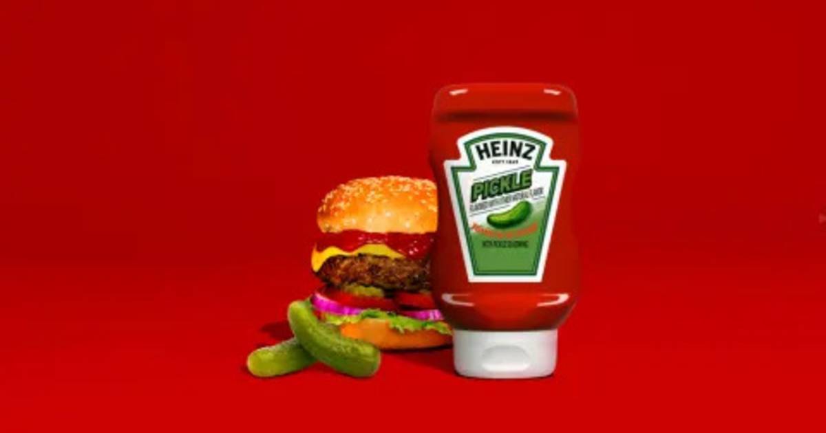 Heinz launches a new pickle-flavored ketchup  To eat