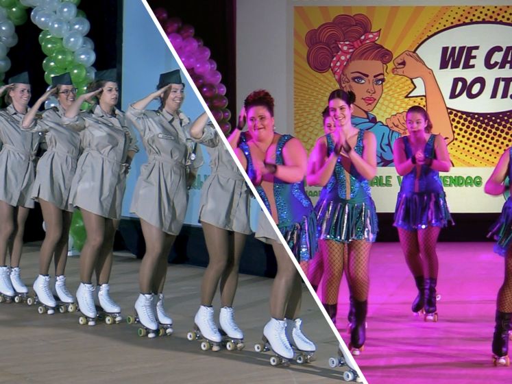 Rolschaatsclub bereidt grote show voor: 'Deze sport wordt steeds populairder'