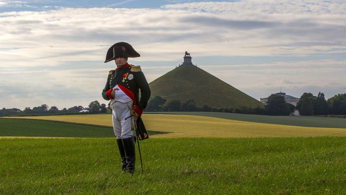 Frank Samson avait incarné le rôle de Napoléon lors du bicentenaire de la bataille de Waterloo