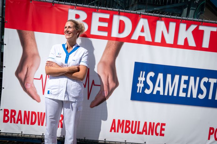 IC-verpleegkundige Linda Scholten.
