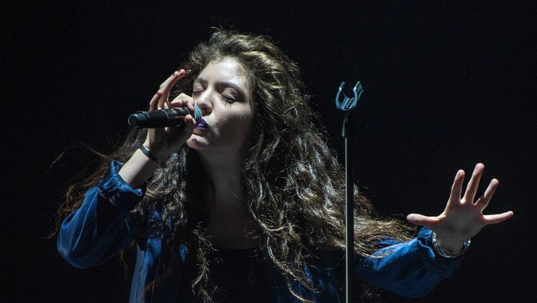 Zangeres Lorde treedt op in TivoliVredenburg Beeld epa