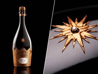 Met diamant ingelegde Belgische champagne valt in de prijzen op Pentawards