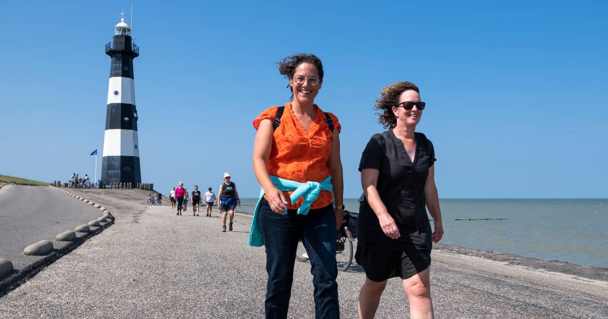 Lange Strangetocht: Strand, zee, ontmoetingen met (oude) bekenden en - voor deelnemers aan de XXL-ed